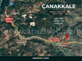 Çanakkale Merkez Akçalı'da Çanakkale-Çan Anayol Üzerinde 12 Dönüm Yatırımlık Arazi