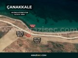 Çanakkale Gelibolu Güneyli'de Denize 30 Metre Uzaklıkta Bungalovlu Arsa