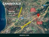 Çanakkale Gelibolu Kavak Hürriyet'de Saros Manzaralı Verimli Arazi
