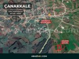 Çanakkale Çan Kocayayla'da Köy Merkezine 100 Metre Uzaklıkta Yatırımlık Arazi