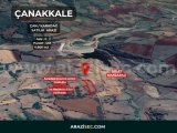 Çanakkale Çan Karadağ'da Gölet Manzaralı Arazi